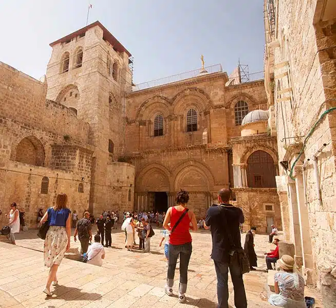 Important Discovery at Excavation site near Church of Holy Sepulchre