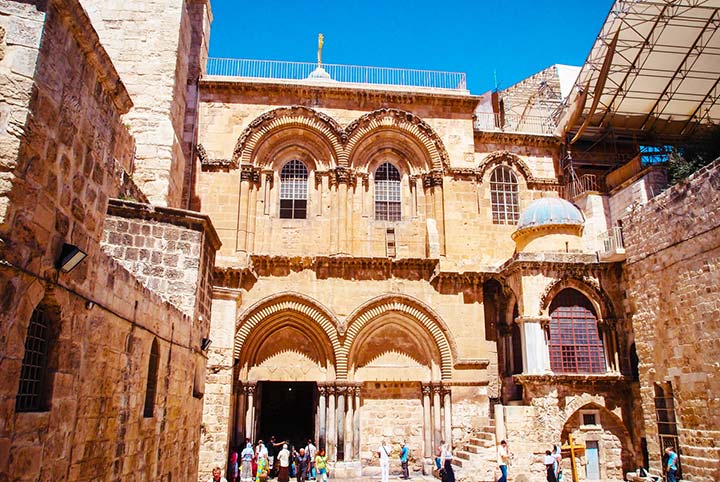 Important Discovery at Excavation site near Church of Holy Sepulchre