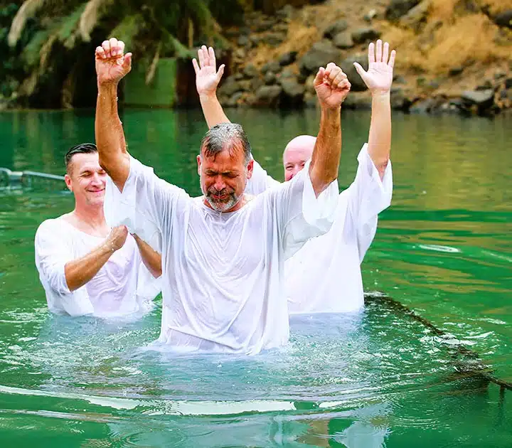 Baptism in the Jordan River