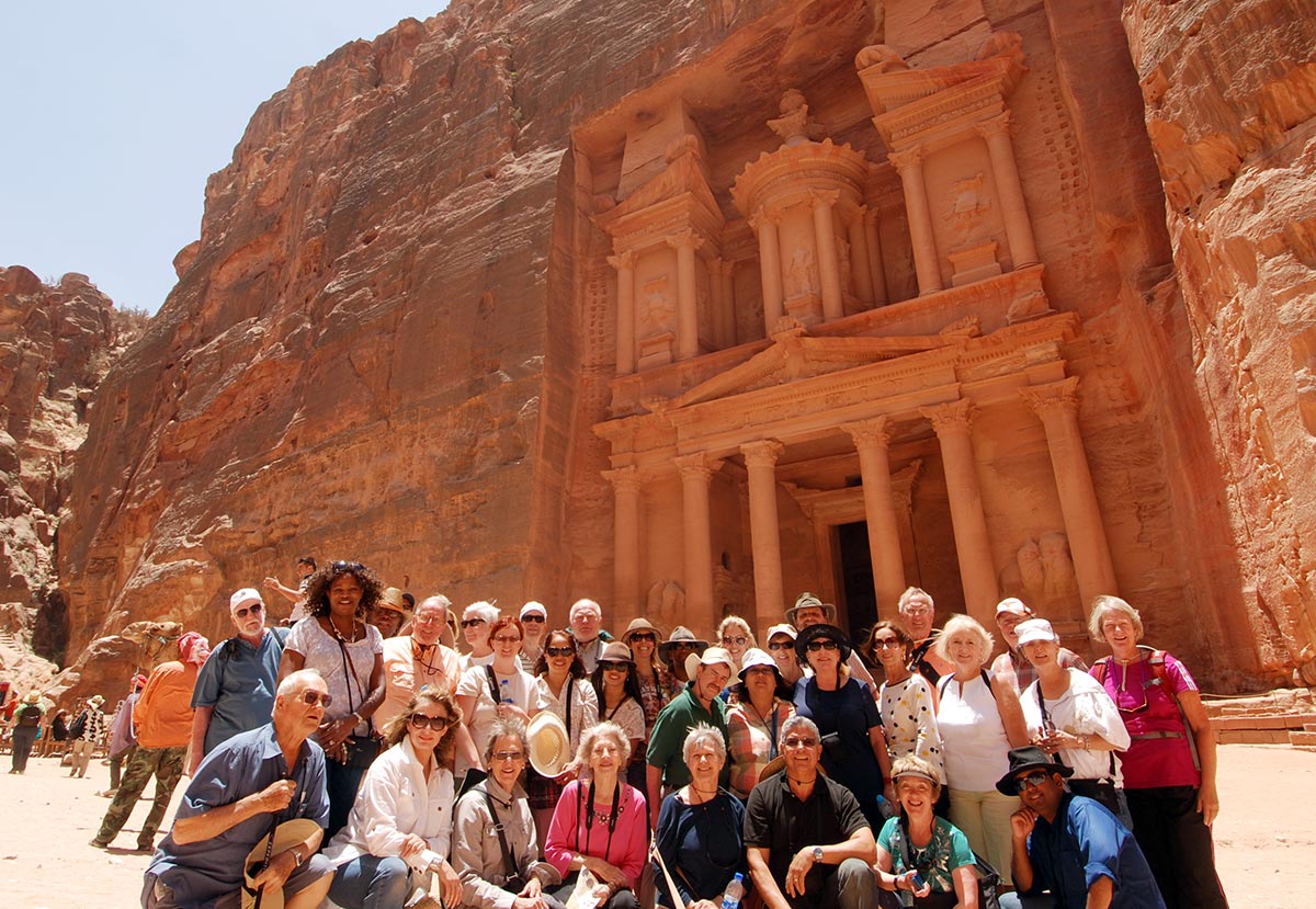Petra is considered one of the seven modern wonders of the world.
